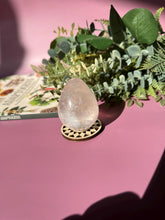 Load image into Gallery viewer, Rose Quartz Egg with Asterism: Love Heart Chakra Healing Crystal Decor 3327 F
