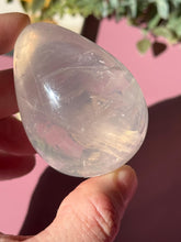 Load image into Gallery viewer, Rose Quartz Egg with Asterism: Love Heart Chakra Healing Crystal Decor 3328 G
