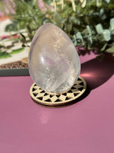 Load image into Gallery viewer, Rose Quartz Egg with Asterism Stone for Love Heart Chakra and Spiritual Healing 3328 D
