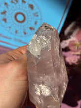 Load image into Gallery viewer, Brazilian Rose Quartz Tower Stone for Love Heart Chakra and Spiritual Healing 3335
