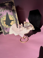Load image into Gallery viewer, Druzy Pink Amethyst Bat Crystal Pink Amethyst Geode Tower High Quality Crystal for Healing Energy Balance and Home Decor 3218
