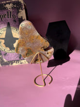Load image into Gallery viewer, Druzy Pink Amethyst Ghost Crystal Pink Amethyst Geode Tower High Quality Crystal for Healing Energy Balance and Home Decor 3218

