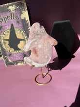 Load image into Gallery viewer, Druzy Pink Amethyst Ghost Crystal Pink Amethyst Geode Tower High Quality Crystal for Healing Energy Balance and Home Decor 3218
