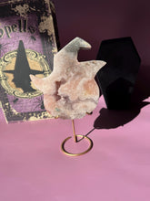 Load image into Gallery viewer, Druzy Pink Amethyst Pumpkin Crystal Pink Amethyst Geode Tower High Quality Crystal for Healing Energy Balance and Home Decor 3218
