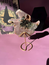 Load image into Gallery viewer, Druzy Pink Amethyst Pumpkin Crystal Pink Amethyst Geode Tower High Quality Crystal for Healing Energy Balance and Home Decor 3218
