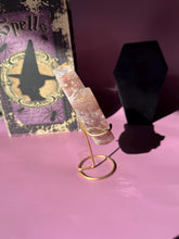 Load image into Gallery viewer, Druzy Pink Amethyst Pumpkin Crystal Pink Amethyst Geode Tower High Quality Crystal for Healing Energy Balance and Home Decor 3218
