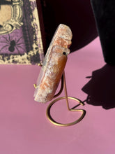 Load image into Gallery viewer, Druzy Pink Amethyst Bat Crystal Pink Amethyst Geode Tower High Quality Crystal for Healing Energy Balance and Home Decor 3219
