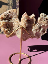 Load image into Gallery viewer, Druzy Pink Amethyst Bat Crystal Pink Amethyst Geode Tower High Quality Crystal for Healing Energy Balance and Home Decor no code
