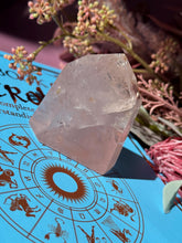 Load image into Gallery viewer, Brazilian Rose Quartz Tower Stone for Love Heart Chakra and Spiritual Healing 3337
