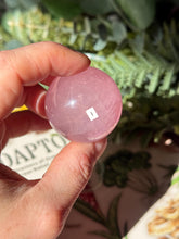 Load image into Gallery viewer, Brazilian Rose Quartz Sphere with Asterism Stone for Love Heart Chakra and Spiritual Healing 3314 I
