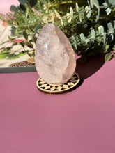 Load image into Gallery viewer, Rose Quartz Egg with Asterism Stone for Love Heart Chakra and Spiritual Healing 3327 A
