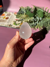 Load image into Gallery viewer, Rose Quartz Egg with Asterism: Love Heart Chakra Healing Crystal Decor 3328 H
