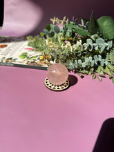 Load image into Gallery viewer, Rose Quartz Sphere with Asterism Stone for Love Heart Chakra and Spiritual Healing 3328 B
