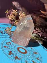 Load image into Gallery viewer, Brazilian Rose Quartz Tower Stone for Love Heart Chakra and Spiritual Healing 3337A

