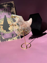 Load image into Gallery viewer, Druzy Pink Amethyst Pumpkin Crystal Pink Amethyst Geode Tower High Quality Crystal for Healing Energy Balance and Home Decor 3218
