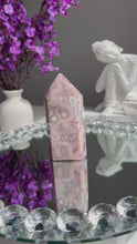 Load and play video in Gallery viewer, Druzy pink amethyst tower 2788
