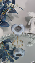 Load and play video in Gallery viewer, Druzy agate heart 2825
