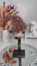 Load and play video in Gallery viewer, High quality Rainbow Amethyst geode  2864
