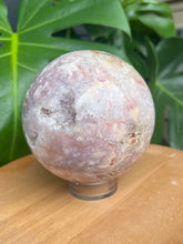 Load image into Gallery viewer, pink amethyst sphere
