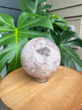 Load image into Gallery viewer, pink amethyst sphere
