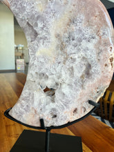 Load image into Gallery viewer, XL Pink amethyst moon  amethyst moon
