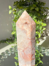 Load image into Gallery viewer, Druzy Pink Amethyst Tower   1620
