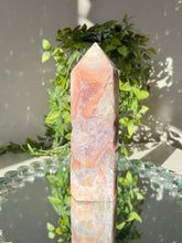 Load image into Gallery viewer, Druzy Pink Amethyst Tower   1620
