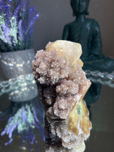 Load image into Gallery viewer, Amethyst specimen with jasper and calcite   2482
