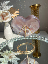 Load image into Gallery viewer, Druzy Agate heart   2507
