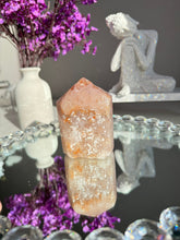 Load image into Gallery viewer, Pink Rainbow amethyst tower  2617
