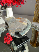 Load image into Gallery viewer, Calcite specimen with orange hematite and jasper  2626
