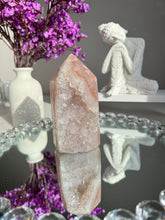 Load image into Gallery viewer, Pink Rainbow amethyst tower  2618

