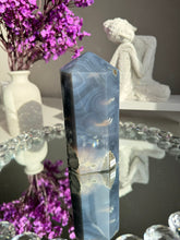 Load image into Gallery viewer, amethyst tower with agate  2628
