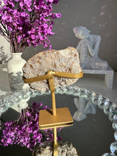 Load image into Gallery viewer, druzy pink amethyst geode with amethyst  2640
