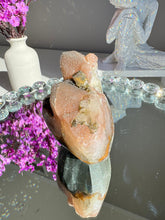 Load image into Gallery viewer, Sugary Pink Rainbow amethyst specimen  2667
