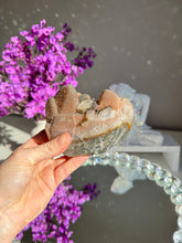 Load image into Gallery viewer, Sugary Pink Rainbow amethyst specimen  2667
