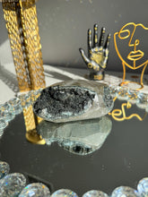 Load image into Gallery viewer, Black amethyst geode  2666
