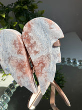 Load image into Gallery viewer, Pink amethyst angel wing pair 2008
